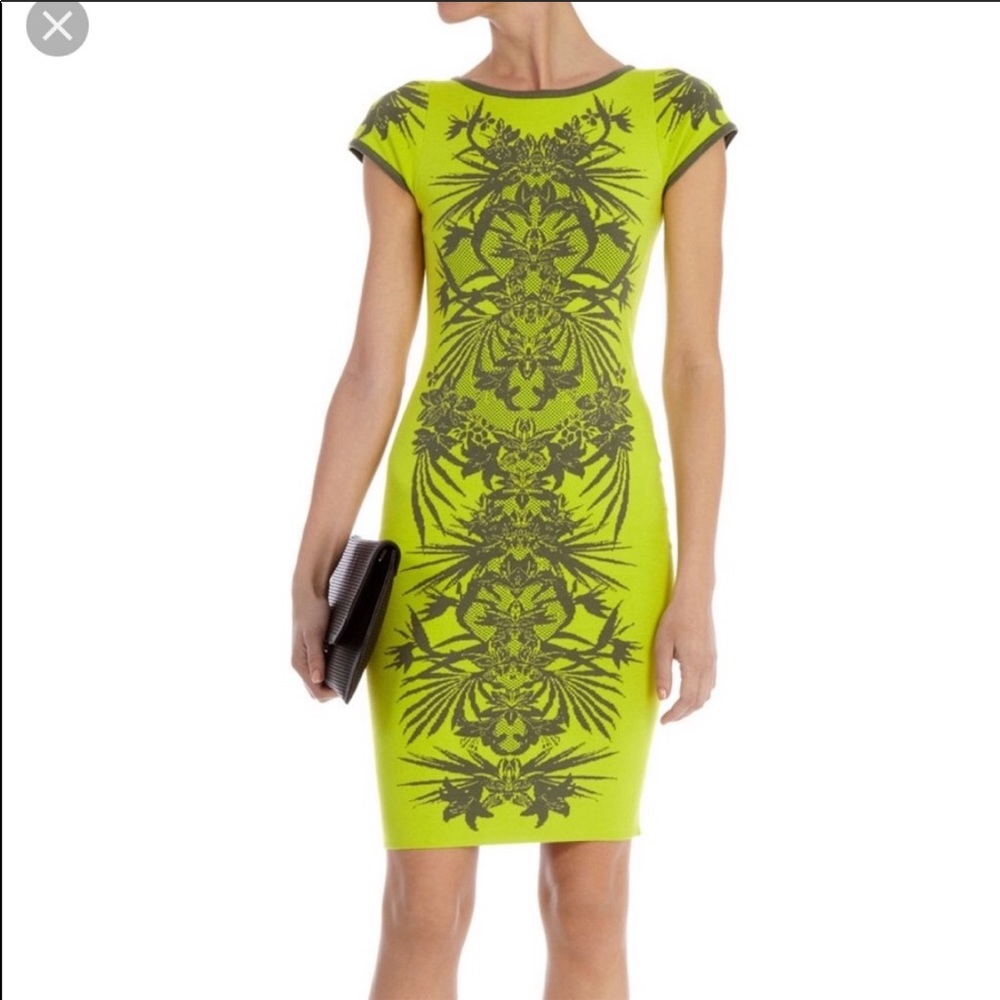 Karen Millen Jungle Jacquard Knit Dress